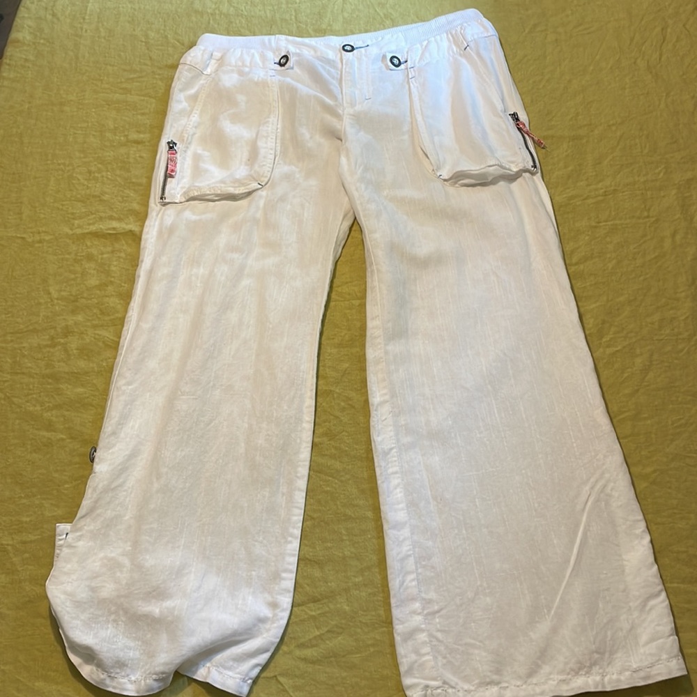 Free People — White Pants